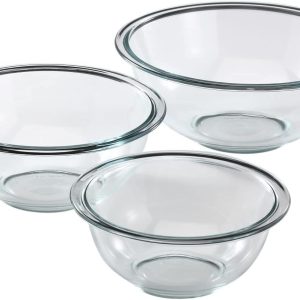 BOWL MIXING 3PC CLEAR